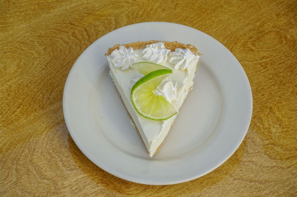 Slice of Key Lime Pie